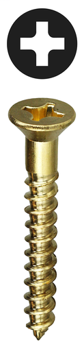 Item # PHFWB634, (PHFWB634) Phillips Flat Head Wood Screw