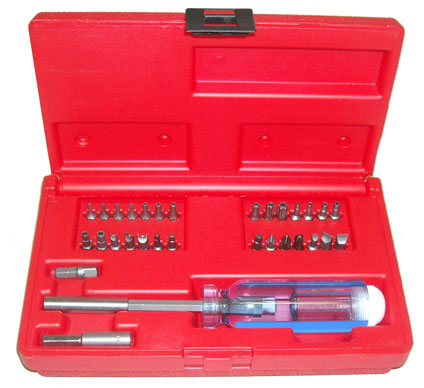 Product image for LH Dottie LS1TP 31-Piece Tamper Proof Driver Bit Kit