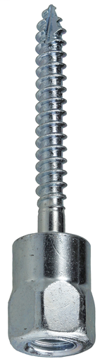 Item # SSW14B, (SSW14B) Wood Bottom Mount Threaded Rod Hanger