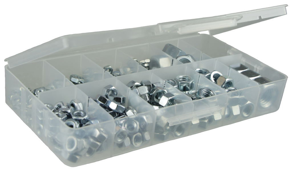 Product image for LH Dottie 339 Zinc Plated Steel Hex Nut Kit