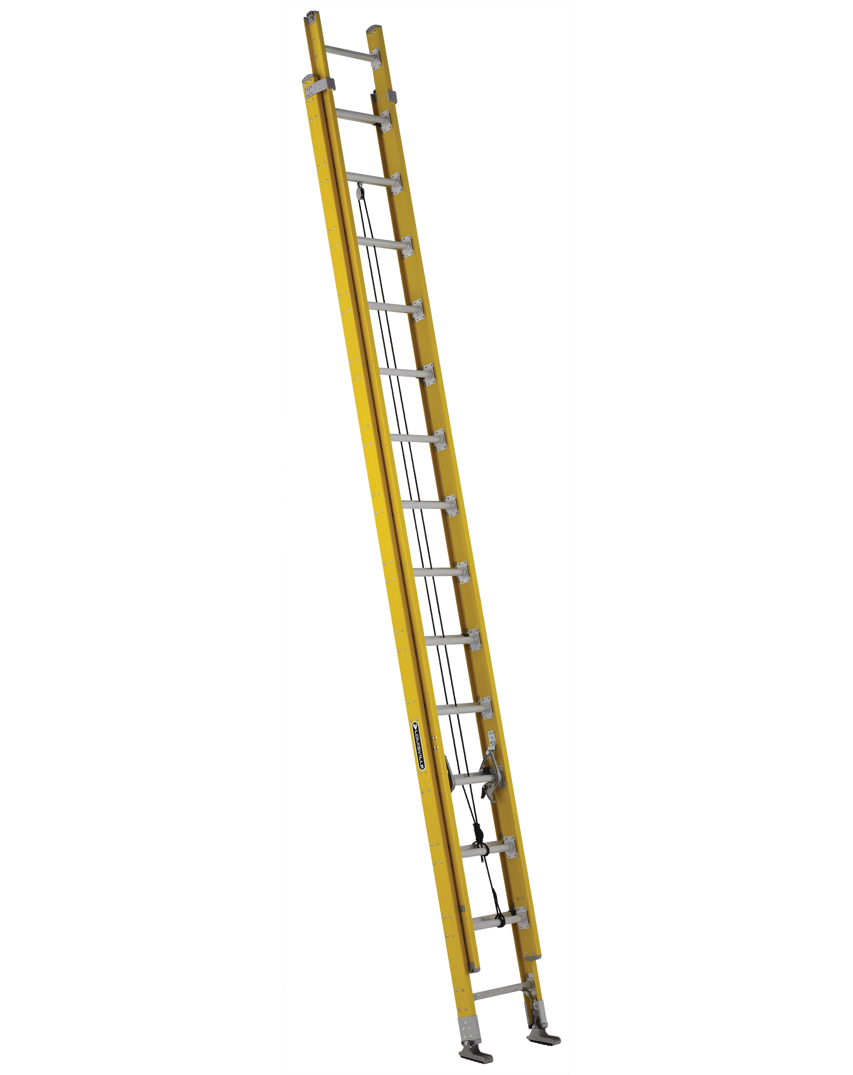 Product image for Louisville Ladder FE4628HD 28 Foot 375 lb Fiberglass Extension Ladder
