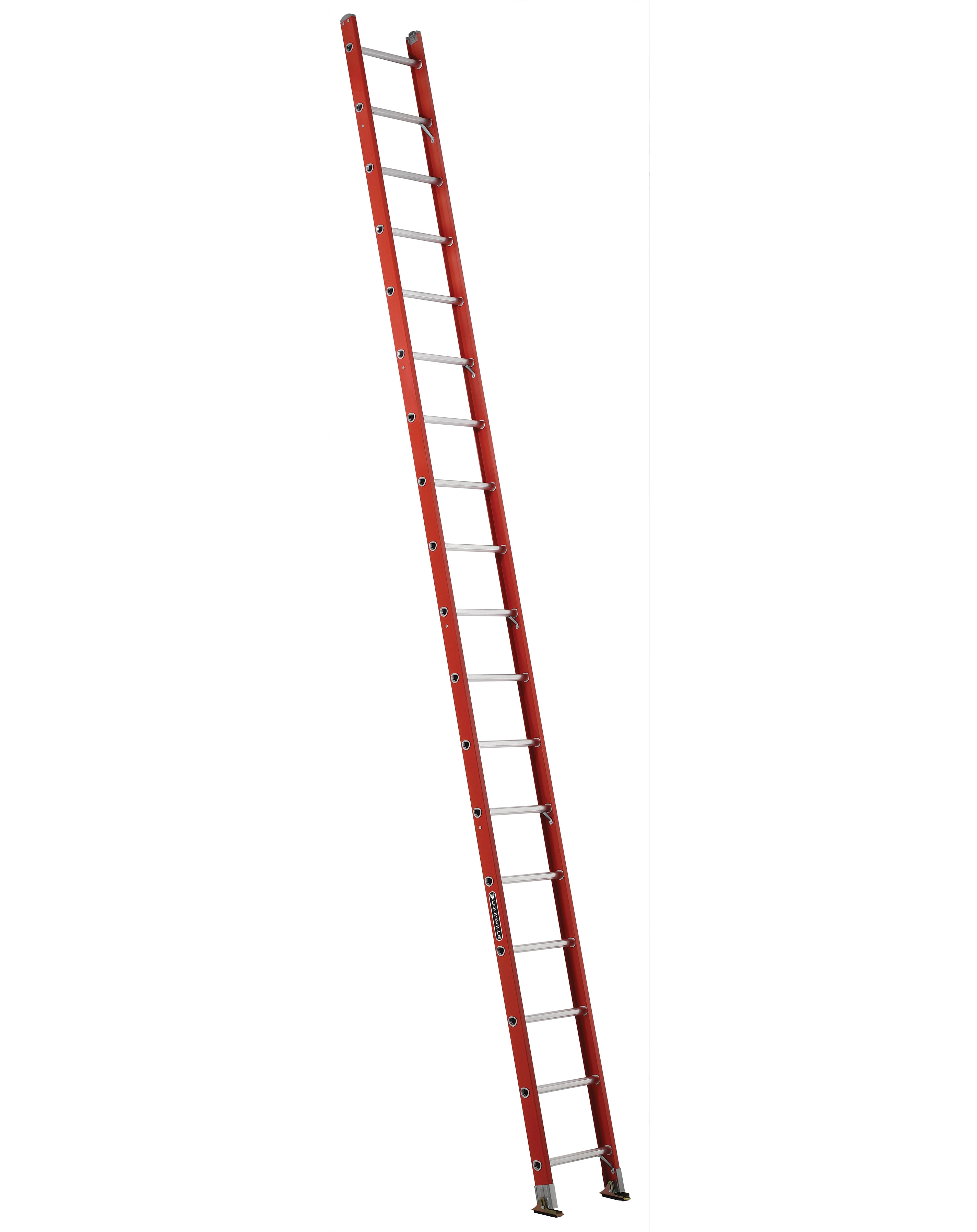 L-VIL FE3118 18FT D-RUNG SGL LADDER L-VIL FE3118 18FT D-RUNG SGL LADDER