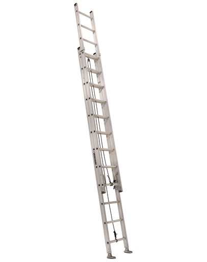 Product image for L-VIL AE2824 24FT AL EXTENSION LADDER TYPE IA 300LB ALUMINUM EXTENSION LADDER Ladder Type IA 300lbs
