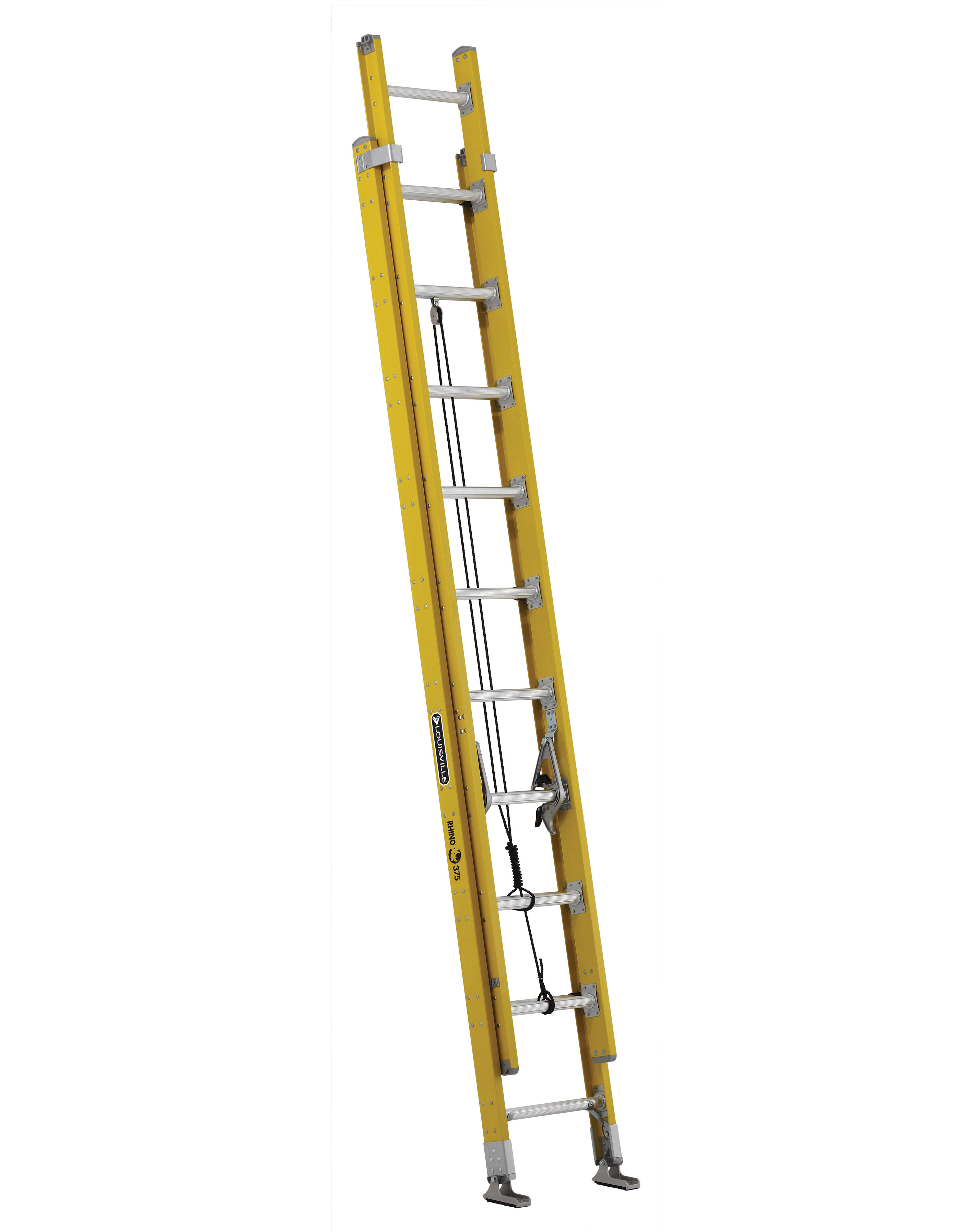 Louisville Ladder FE4220HD 20 Foot 375 lb Duty Rating Fiberglass Extension Ladder Louisville Ladder FE4220HD 20 Foot 375 lb Duty Rating Fiberglass Extension Ladder