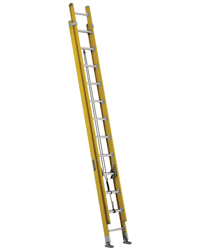 Product image for Louisville Ladder FE4624HD 24 Foot 375 lb Fiberglass Extension Ladder