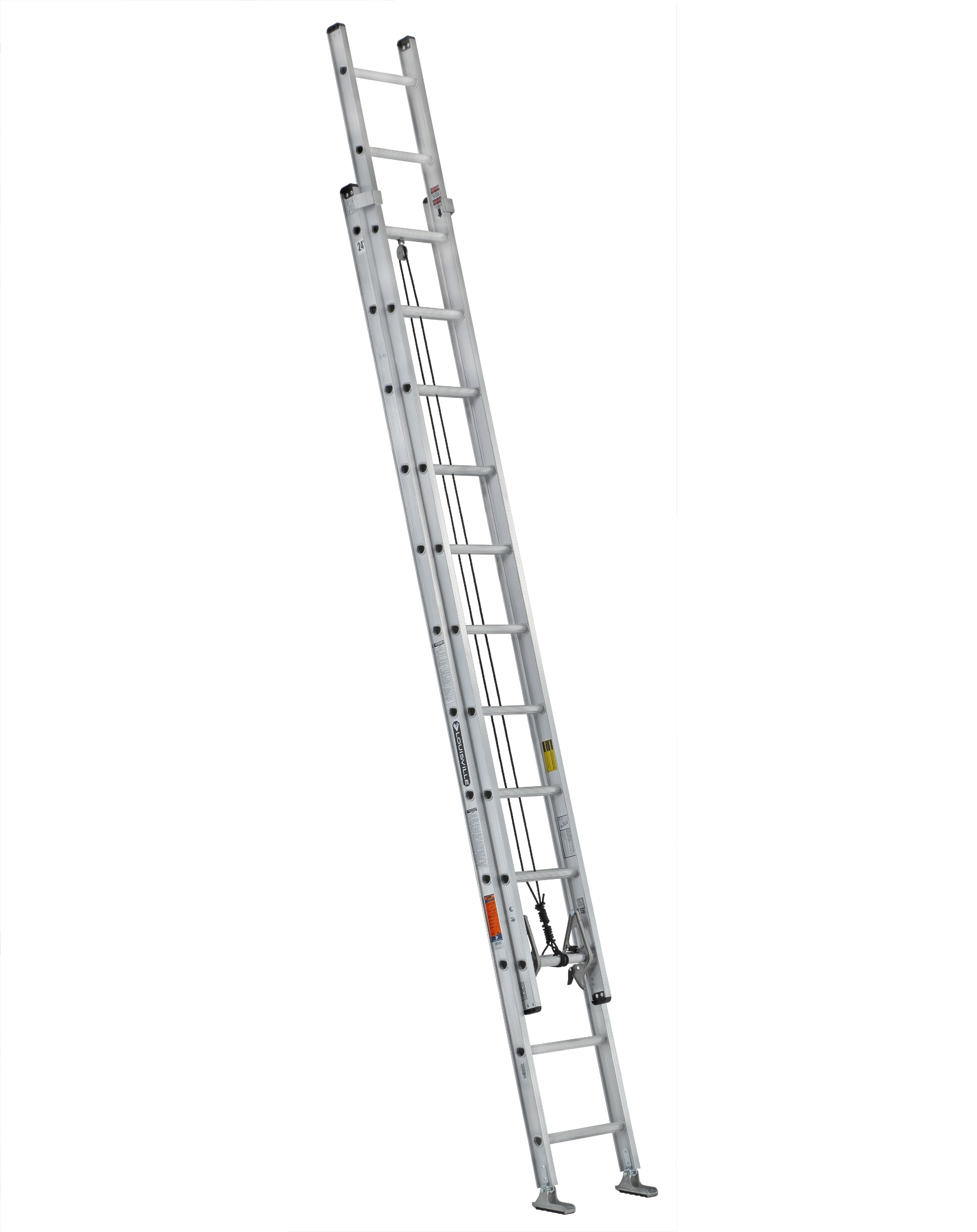 Louisville Ladder AE2224 300 lb Capacity 24 Foot Aluminum Extension Ladder Louisville Ladder AE2224 300 lb Capacity 24 Foot Aluminum Extension Ladder