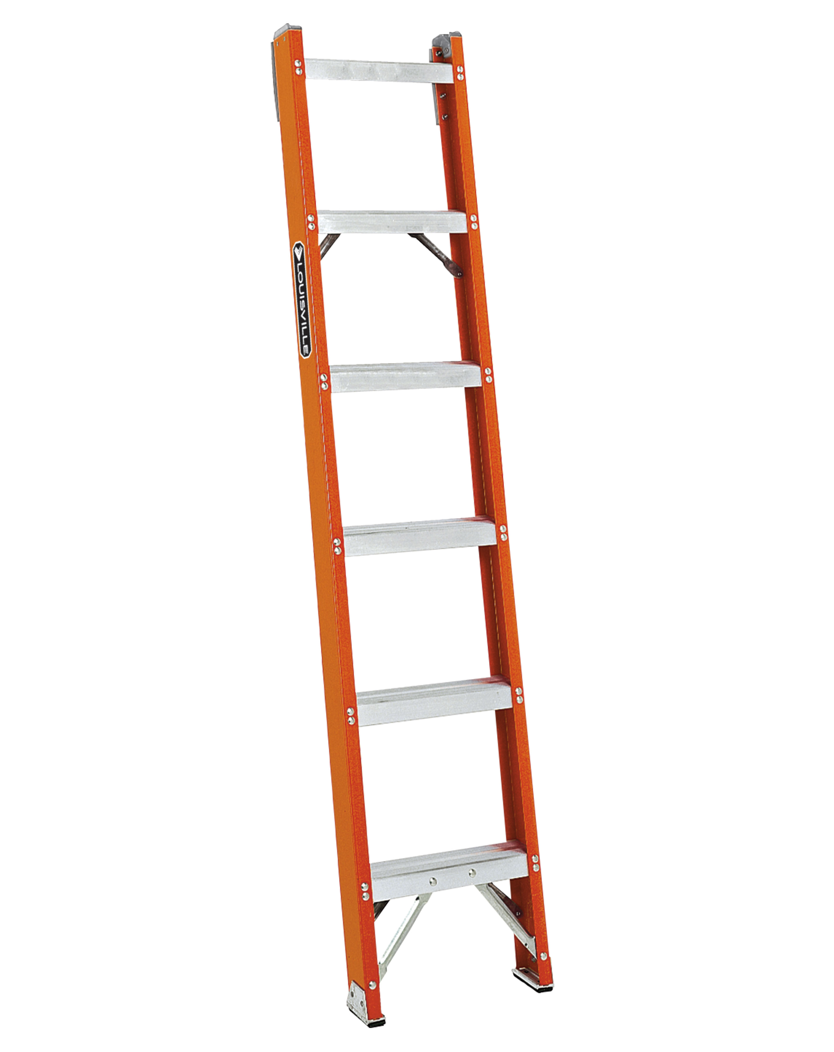 Product image for Louisville Ladder FH1006 6 Foot Classic Shelf Ladder