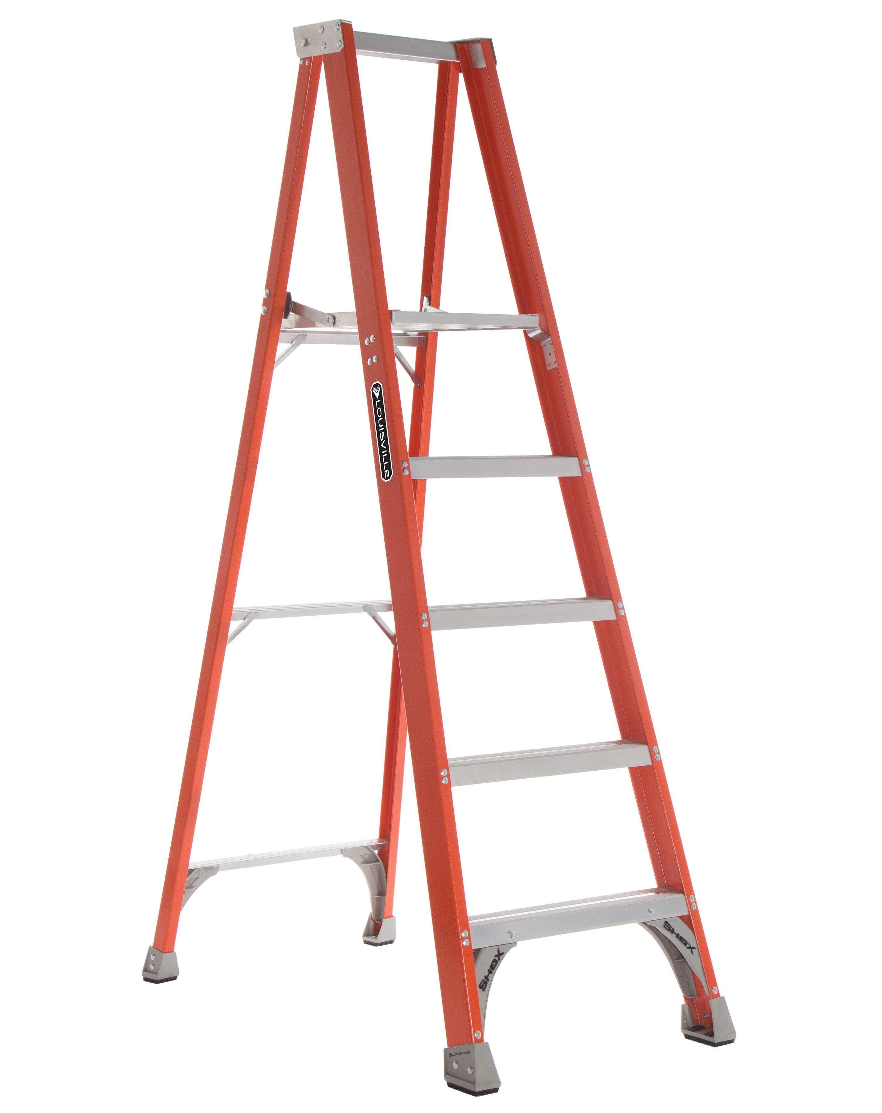 L-VIL FP1505 5FT FBGL STEP LADDER L-VIL FP1505 5FT FBGL STEP LADDER