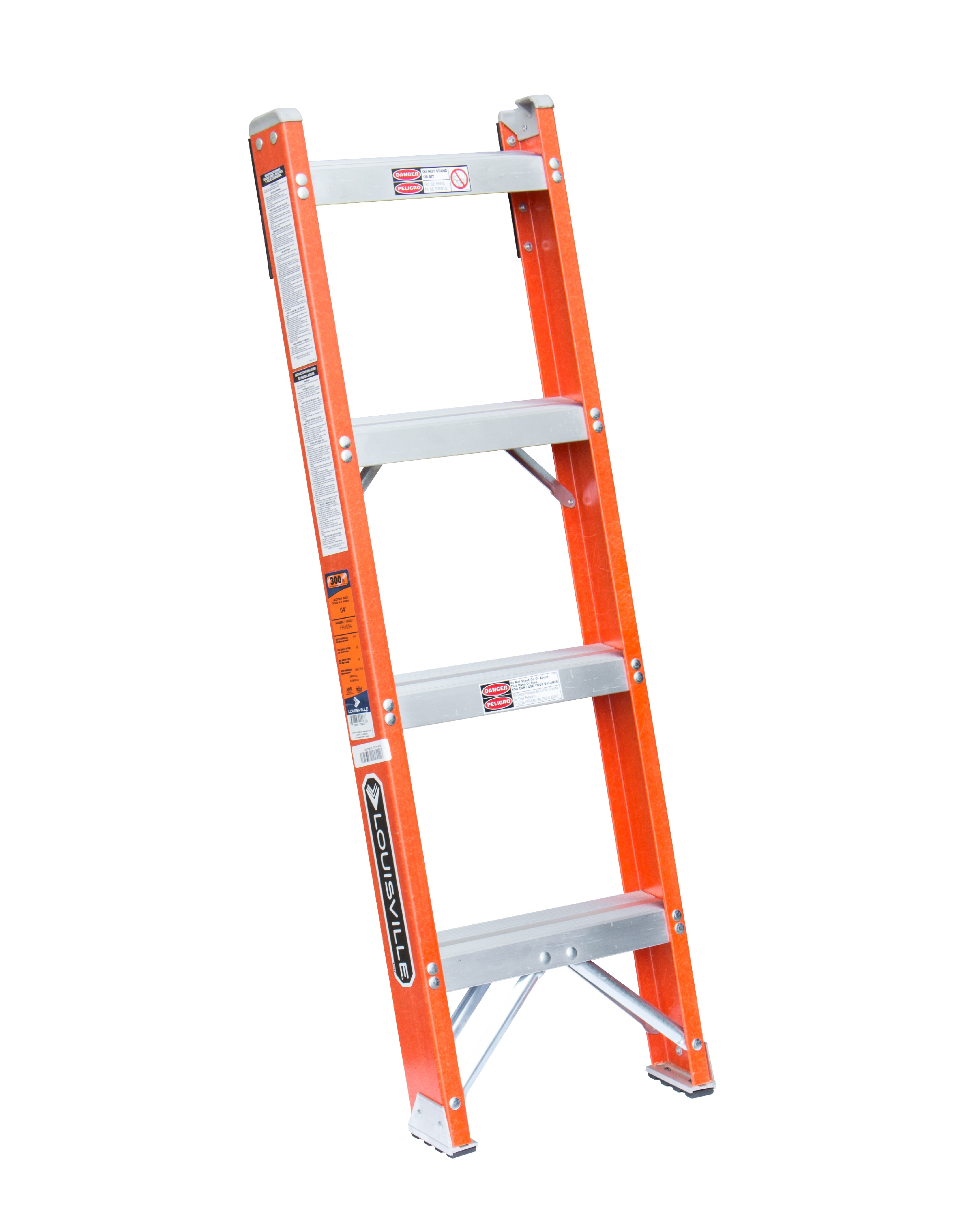 Product image for Louisville Ladder FH1004 4 Foot Classic Shelf Ladder