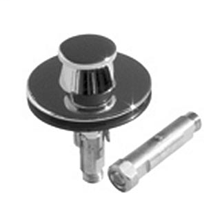 Lift & Turn Stopper with Reversible Stem, Chrome Plated FINISH