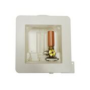Ice Maker One Stop Box™ with Water Hammer Arrester, 1/2" VIEGA PEX w/ HA x 1/4" COMP
