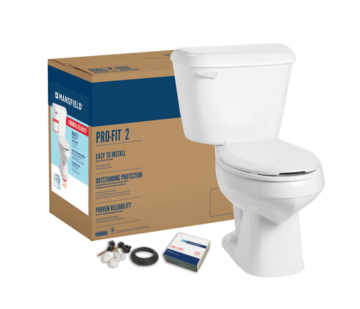 Pro-Fit® 2 1.28 Elongated Complete Toilet Kit