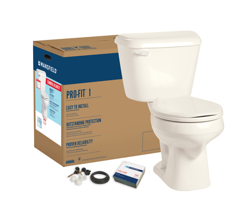 Pro-Fit® 1 1.28 Round Complete Toilet Kit