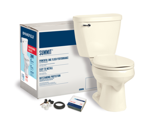 Summit® 1.6 Round Complete Toilet Kit