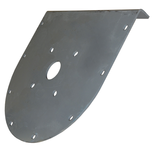 12TE5-BB-P 12" x 2-7/16" Shaft Outside Trough End L/ ft.