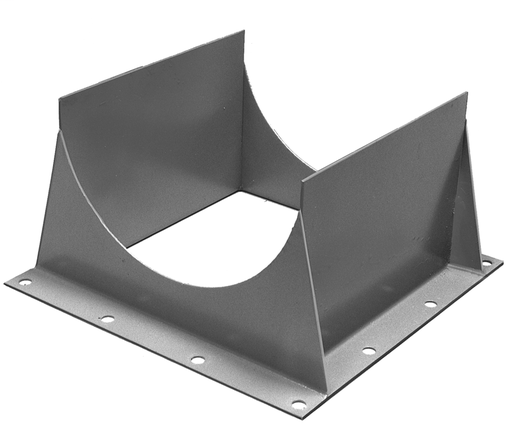 4TSD14 4" x 14 ga. Flgd. Discharge Stub, Loose