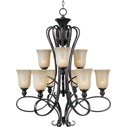 Product image for Infinity 9 Light Chandelier - Oil Rubbed Bronze