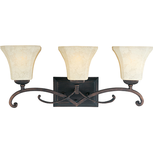 Product image for Oak Harbor 3 Light Vanity - Rustic Burnished