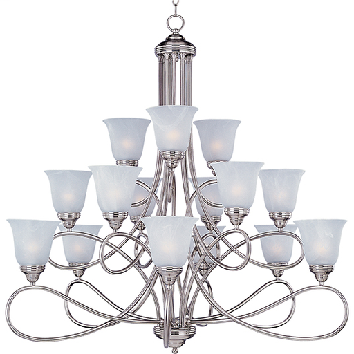 Product image for MAXIM 11045MRSN 100W 15LT CHANDELIER
