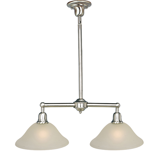 Product image for Bel Air 2 Light Pendant - Satin Nickel