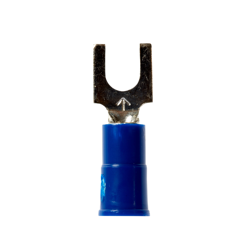 Mayer-DDS-3M™ Scotchlok™ Block Fork Vinyl Insulated, 100/bottle, MV14-8FBX,suitable for use in a terminal block-1