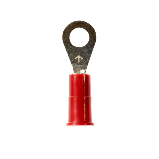 Mayer-DDS-3M™ Scotchlok™ Ring Vinyl Insulated, 100/bottle, MV18-8R/LX,standard-style ring tongue fits around the stud-1