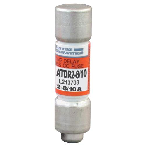 Ferraz Shawmut ATDR2-8/10 2-8/10 Amp 600 Volt Class CC Time Delay Fuse Ferraz Shawmut ATDR2-8/10 2-8/10 Amp 600 Volt Class CC Time Delay Fuse