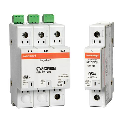 Mersen ST1201PG 1-Phase 20 kA 120 Volt Surge Protection Device Mersen ST1201PG 1-Phase 20 kA 120 Volt Surge Protection Device