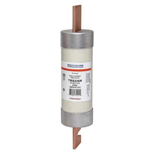 Ferraz Shawmut TRS225R 2-9/16 x 11-5/8 Inch 225 Amp 600 Volt Class RK5 Current Limiting Time Delay Fuse Ferraz Shawmut TRS225R 2-9/16 x 11-5/8 Inch 225 Amp 600 Volt Class RK5 Current Limiting Time Delay Fuse