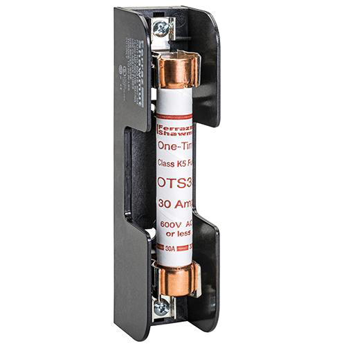 Ferraz Shawmut OTS15 13/16 x 5 Inch 15 Amp 600 Volt Class K5 General Purpose Fuse Ferraz Shawmut OTS15 13/16 x 5 Inch 15 Amp 600 Volt Class K5 General Purpose Fuse
