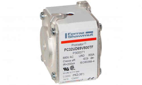 Ferraz Shawmut P300071 800 Amp 690 Volt Square Body Semiconductor Protection Fuse Ferraz Shawmut P300071 800 Amp 690 Volt Square Body Semiconductor Protection Fuse