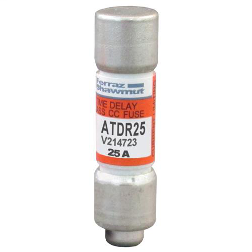 Ferraz Shawmut ATDR25 25 Amp 600 Volt Class CC Time Delay Fuse Ferraz Shawmut ATDR25 25 Amp 600 Volt Class CC Time Delay Fuse