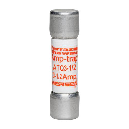 Ferraz Shawmut ATQ3-1/2 3-1/2 Amp 500 Volt Glass Melamine Laminated Time Delay Midget Fuse Ferraz Shawmut ATQ3-1/2 3-1/2 Amp 500 Volt Glass Melamine Laminated Time Delay Midget Fuse