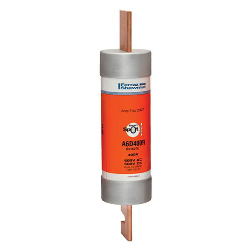 Ferraz Shawmut A6D400R 400 Amp 600 Volt Class RK1 Time Delay Fuse Ferraz Shawmut A6D400R 400 Amp 600 Volt Class RK1 Time Delay Fuse