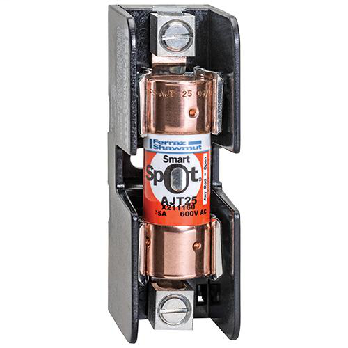 Fuse Bases 600V 30A Class J 1-pole Tin-Plate Aluminum Box with Reinforced Clip
