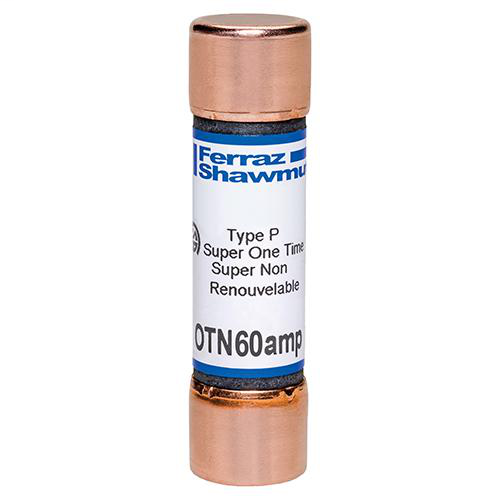 FERRAZ OTN60 ONETIME 250V CLASS H FERRAZ OTN60 ONETIME 250V CLASS H