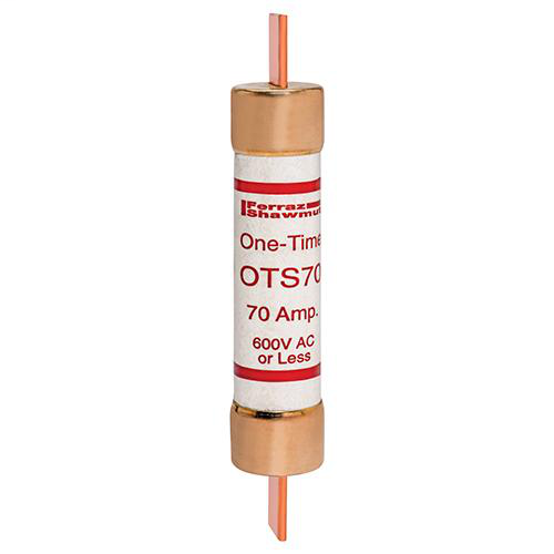 Ferraz Shawmut OTS70 1-5/16 x 7-7/8 Inch 70 Amp 600 Volt Class K5 General Purpose Fuse Ferraz Shawmut OTS70 1-5/16 x 7-7/8 Inch 70 Amp 600 Volt Class K5 General Purpose Fuse