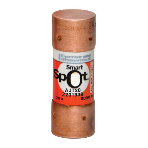 Ferraz Shawmut AJT20 20 Amp 600 Volt Class J Time Delay Fuse Ferraz Shawmut AJT20 20 Amp 600 Volt Class J Time Delay Fuse