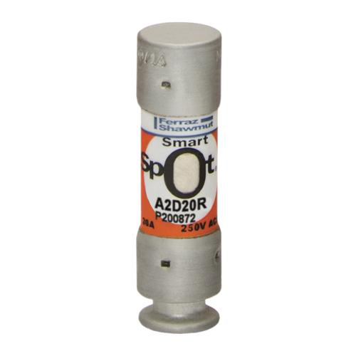 Ferraz Shawmut A2D20R 20 Amp 250 Volt Class RK1 Time Delay Fuse Ferraz Shawmut A2D20R 20 Amp 250 Volt Class RK1 Time Delay Fuse