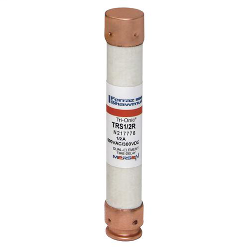 Mersen TRS1/2R 13/16 x 5 Inch 1/2 Amp 600 Volt Class RK5 Current Limiting Time Delay Fuse Mersen TRS1/2R 13/16 x 5 Inch 1/2 Amp 600 Volt Class RK5 Current Limiting Time Delay Fuse