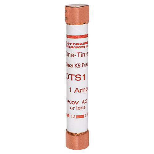 Product image for Mersen OTS1 600V 1A 5x13/16 K5 FUSE