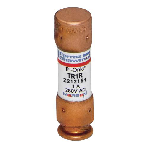 Product image for Mersen TR1-R Class RK5 / Time-Delay TRI-ONIC TR-R Current-Limiting Fuse - 1amp. Rated 250 volts AC / DC