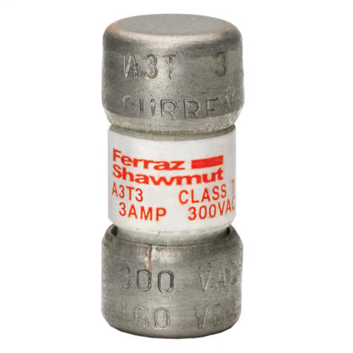 Product image for Mersen A3T3 300V 3A T FUSE