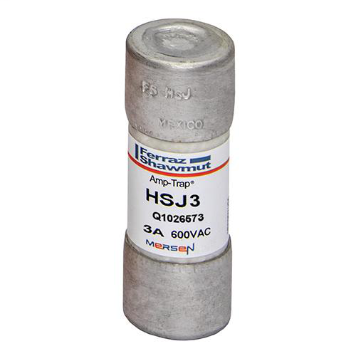 Product image for Mersen HSJ3 600V 3A CLASS J HS FUSE