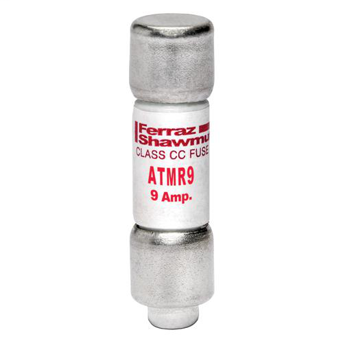 Product image for Mersen ATMR9 Class CC / Fast-Acting Amp-Trap ATMR Fuse - 9amp. Rated 600 volts AC / DC
