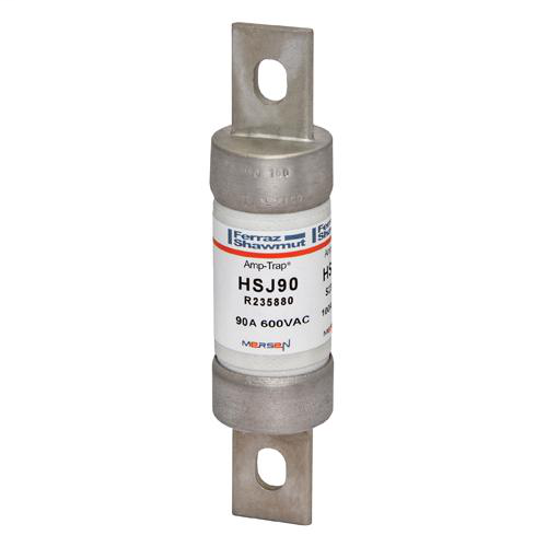 Product image for Mersen HSJ90 90 Amp 600 VAC 500 VDC Class J High Speed Fuse