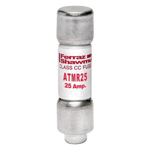 Product image for Mersen ATMR25 Class CC / Fast-Acting Amp-Trap ATMR Fuse - 25amp. Rated 600 volts AC / DC