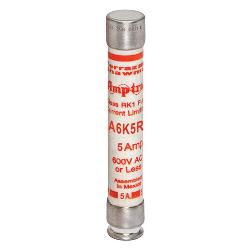 Product image for Mersen A6K5R 5 Amp 600 Volt Class RK1 Fast Acting Fuse