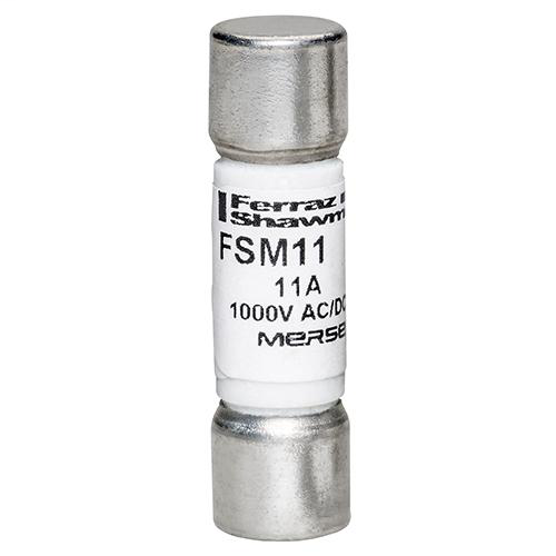 Product image for Mersen FSM11 1000v AC/DC Multi-Meter Fuse - 11amp