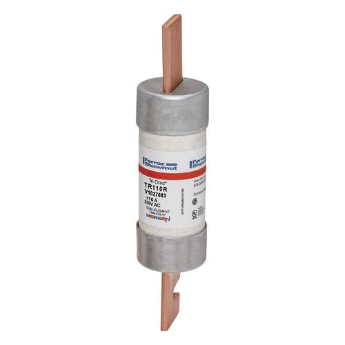 Product image for Mersen TR110R 1-9/10 x 7-1/8 Inch 110 Amp 250 Volt Class RK5 Time Delay Fuse
